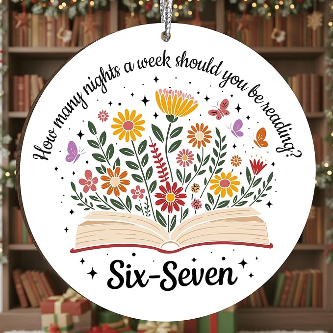 Sensemory Book Christmas Ornament 2025 Faux Stained Glass, Tree Decor Ornaments - Image 5