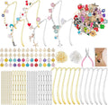 361 Pcs Metal Bookmarks Making Kit DIY Metal Bar Beadable Bookmark Kit | DIY by Tkifoda