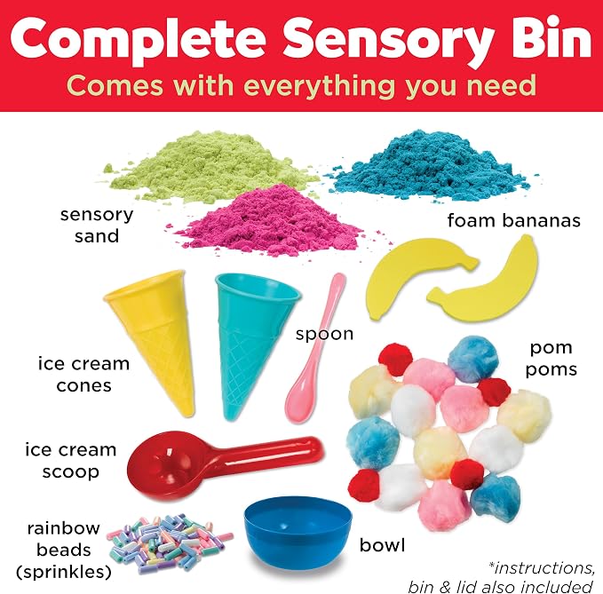 Creativity for Kids Sensory Bin: Ice Cream Shop Playset - Image 3