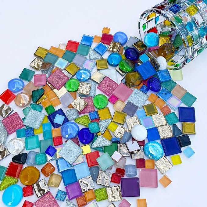 LITMIND 1.1 LB Irregular Glass Mosaic Tiles - Image 6