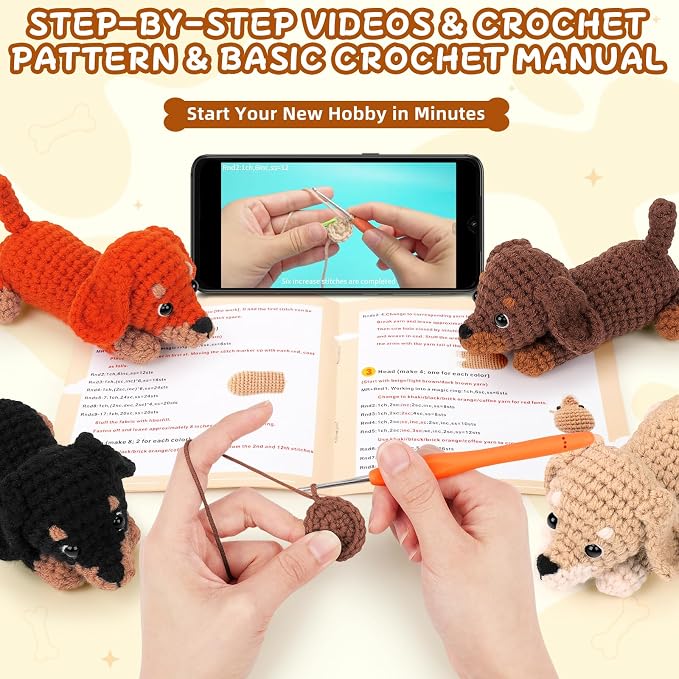 Crochet Kit for Beginners Adults - Image 5