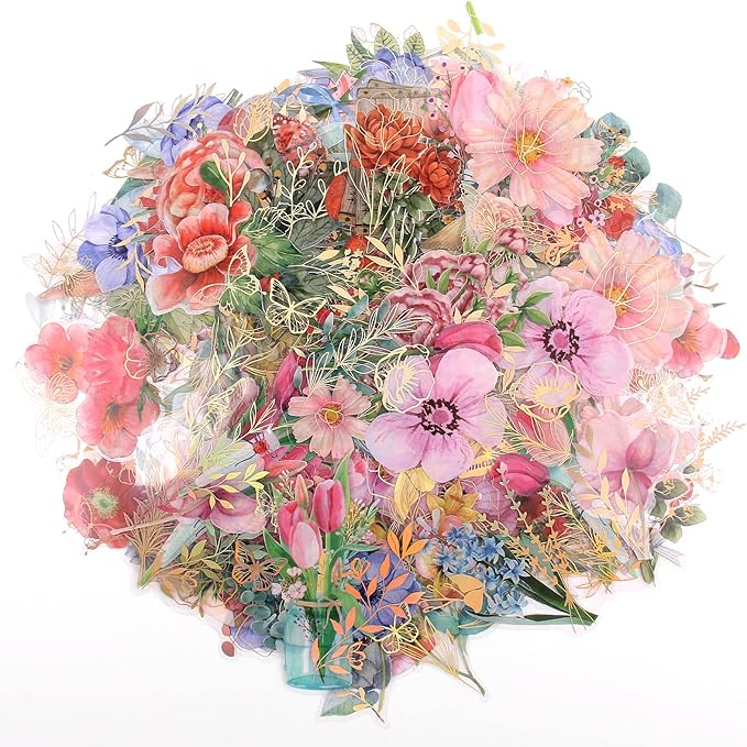 Dizdkizd Gilding Flower Stickers by Dizdkizd