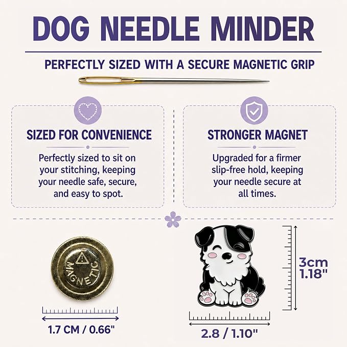 The Quilted Bear Needle Minder - Image 2