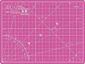 Elan Cutting Mat A4 Pink & Purple, Self Healing Cutting Mat 9x12 Inch, 5-Ply by Elan