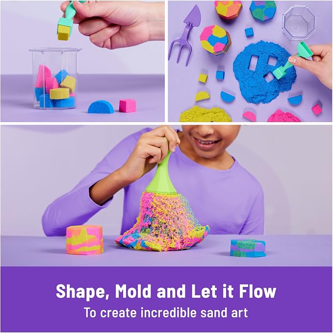 Kinetic Sand, Squish N’ Create Playset - Image 3