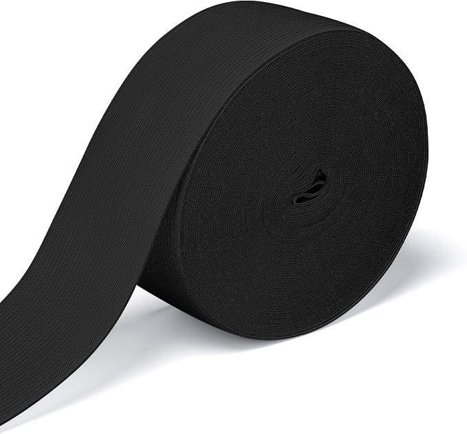 Elastic Band for Sewing, 2 Inch x 12 Yard High Elasticity Sewing Elastic Bands by Airisoer