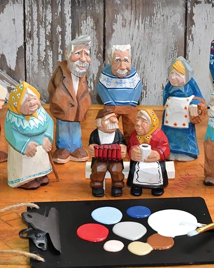 Learn to Whittle Fascinating People in Wood: Make Hundreds of Different - Image 3