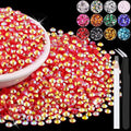 6000PCS 4mm Resin Jelly Rhinestones in Bulk, Bedazzling Flatback Crystals by BELLEBOOST