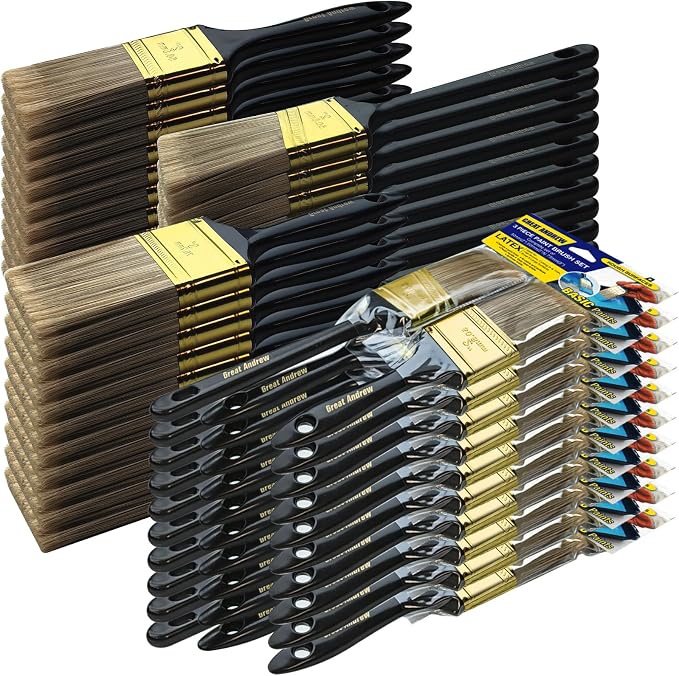 Great Andrew Paint Brushes, Paint Brushes Set by Greatandrew
