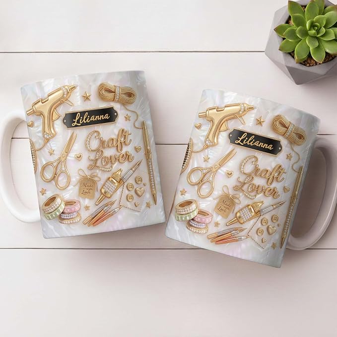 Personalized Craft Lover Mug - Image 8