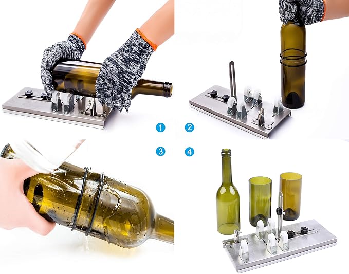 Glass Bottle Cutter, Upgraded Bottle Cutting Tool Kit, DIY Machine - Image 8