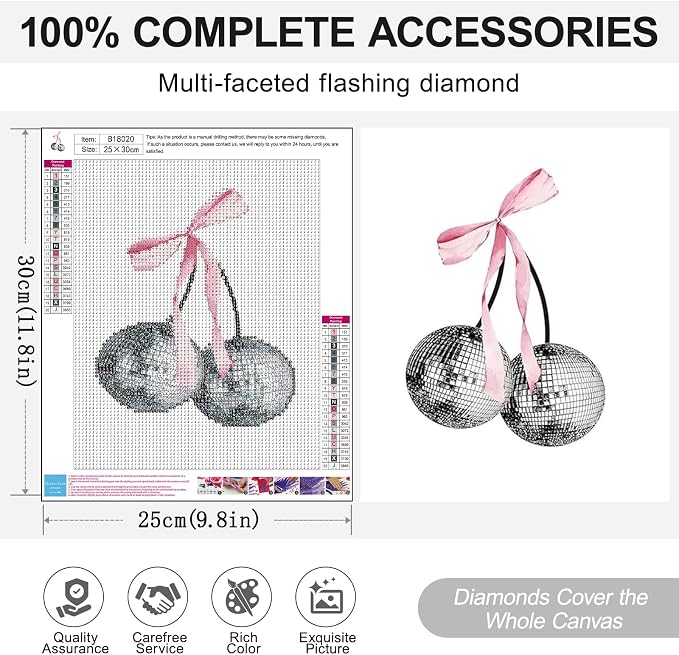 6 Pack Coquette Diamond Art Kits - Image 2