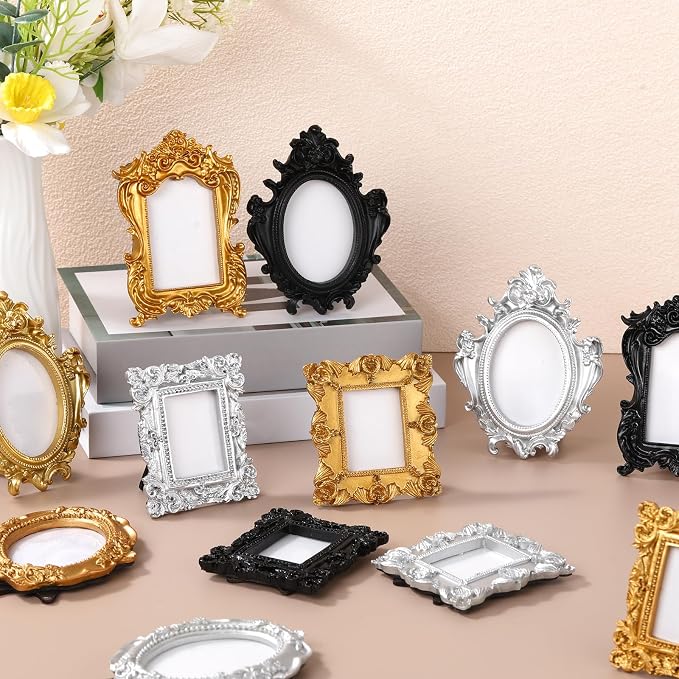 Maitys 15 Pcs Mini Picture Vintage Frames - Image 6