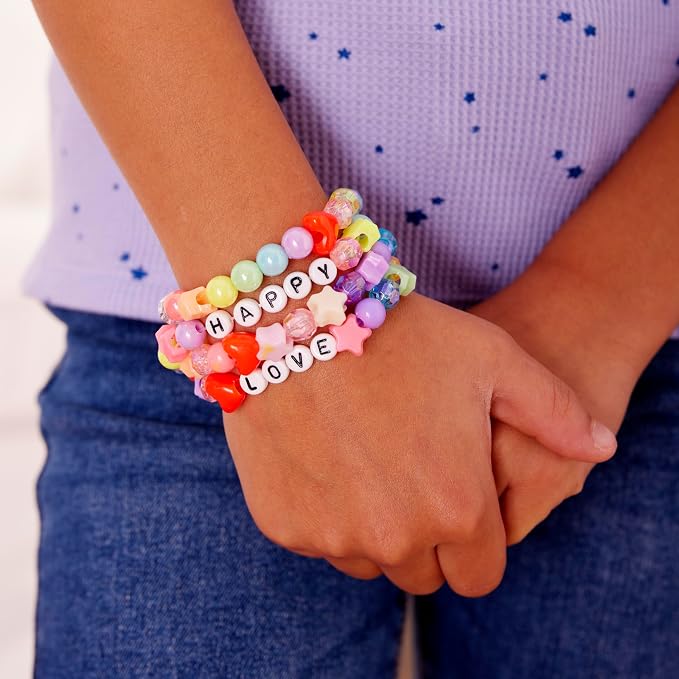 Creativity for Kids Rainbow Bead Jar Jewelry Making Kit: Makes 40+ Friendship - Image 10
