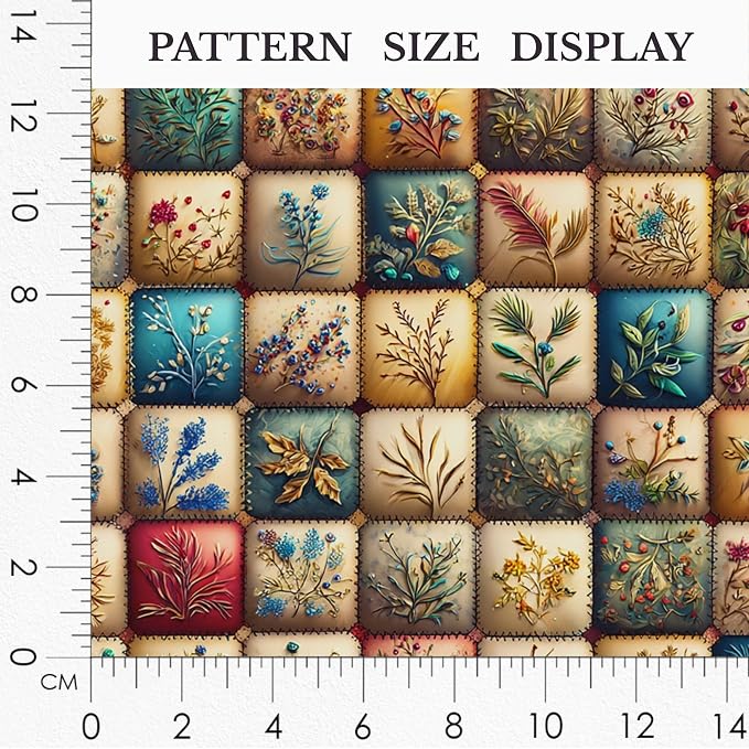 100% Cotton Fabric by the Yard – Turkish Quality Quilting & Sewing Fabric - Image 3