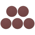 HARFINGTON 5 Pcs 6 Inch Sanding Disc 60 Grit Hook and Loop Sandpaper Random Orbital Sander Pads for Woodworking Automotive Metal Polishing
