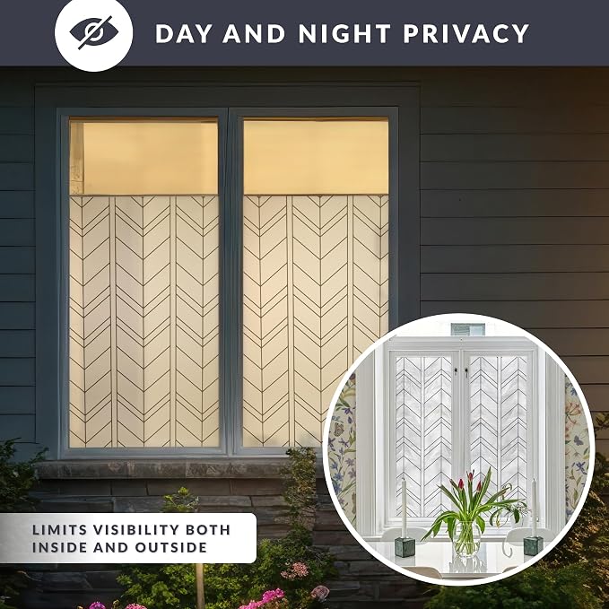 Chevron Window Privacy Film by Artscape - Image 7