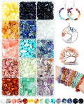 FIVEIZERO 600pcs Natural Chip Stone Beads 5-8mm by FIVEIZERO