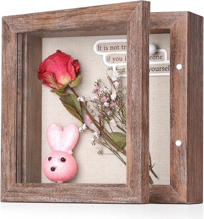 5x5 Small Shadow Box Frame by Califortree