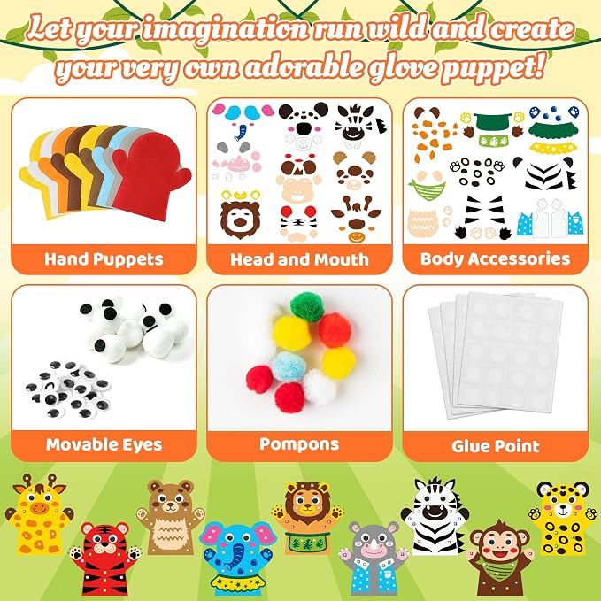 WATINC Hand Puppet Making Kit - Image 3
