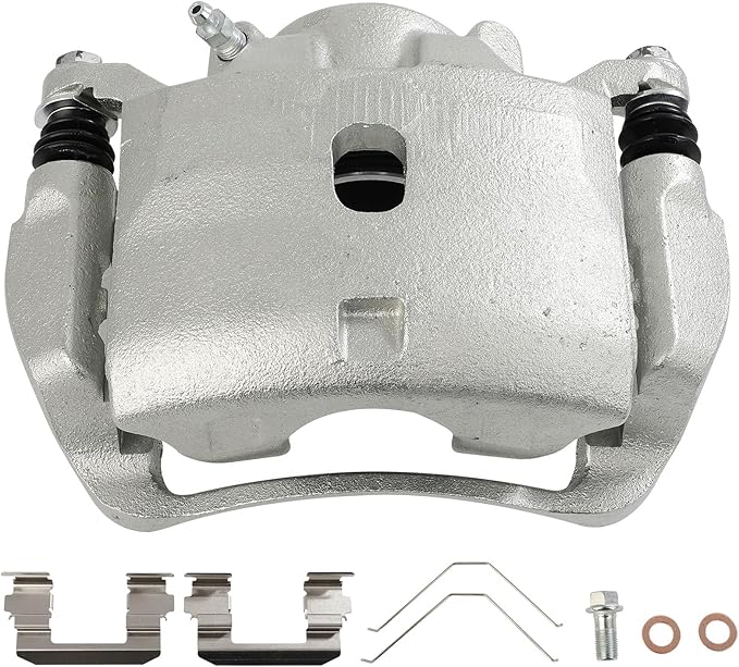 SCITOO Front Left Brake Caliper With Bracket 19B2917 Compatible For Honda For CR-V 2005-2006