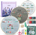 ETSPIL Embroidery Kit for Beginners, 4K Step-by-Step Video, Gift | 33 Stitches by ETSPIL