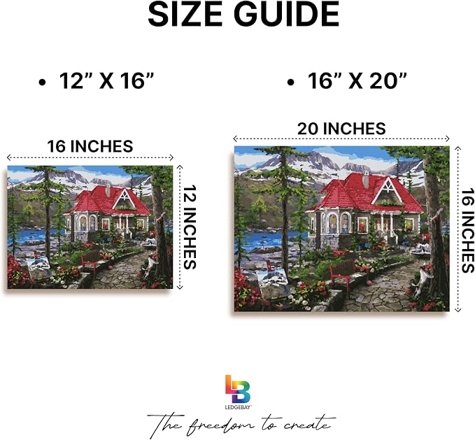 Ledgebay DIY Paint by Numbers Kit - Image 5