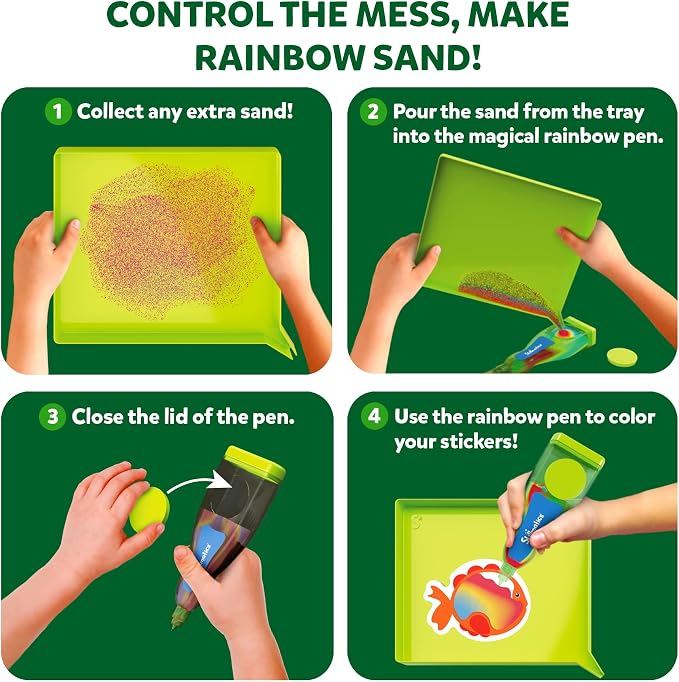 Skillmatics Sand Art Activity – Mess-Controlled DIY Animal Craft Kit | Creative - Image 5