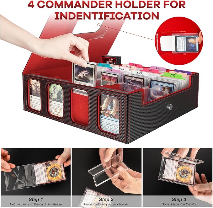 Gomyrod Card Storage Box 3200+ MTG Deck Box - Image 4