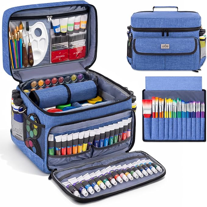 JJRING Acrylic Paint Organizer Bag by JJRING