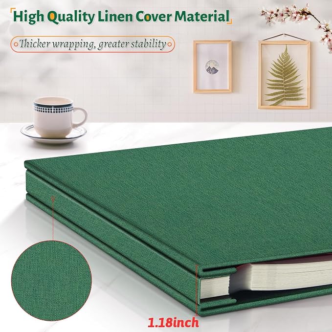 Artfeel Photo Album Self Adhesive Scrapbook, Large Photo Book - Image 5
