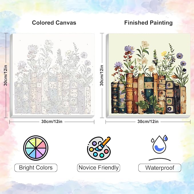 Yezavesu Framed Paint by Numbers Kit - Image 3