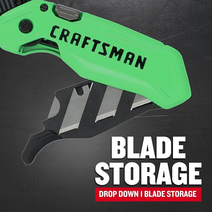 CRAFTSMAN High-Visibility Folding Utility Knife - Image 4