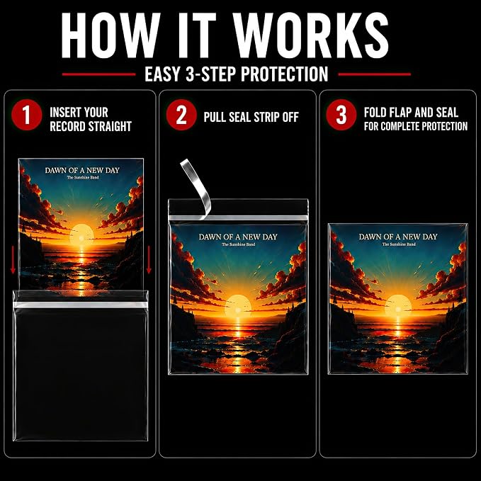Resealable Record Outer Sleeves - Image 5