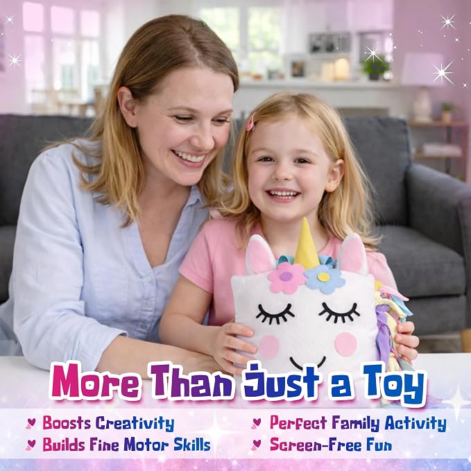 Sii Pikki Unicorn Pillow Craft Kit - Image 6