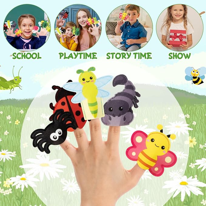 COcnny Insect Finger Puppets Craft - Image 6