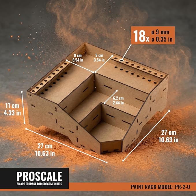 PROSCALE Universal Corner Paint Organizer - Image 2
