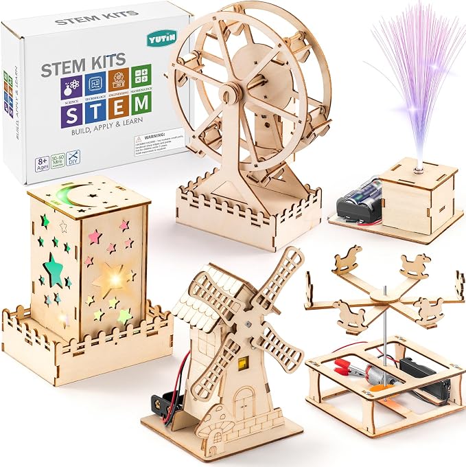 Yutin 5 Individual STEM Science Kits by Yutin
