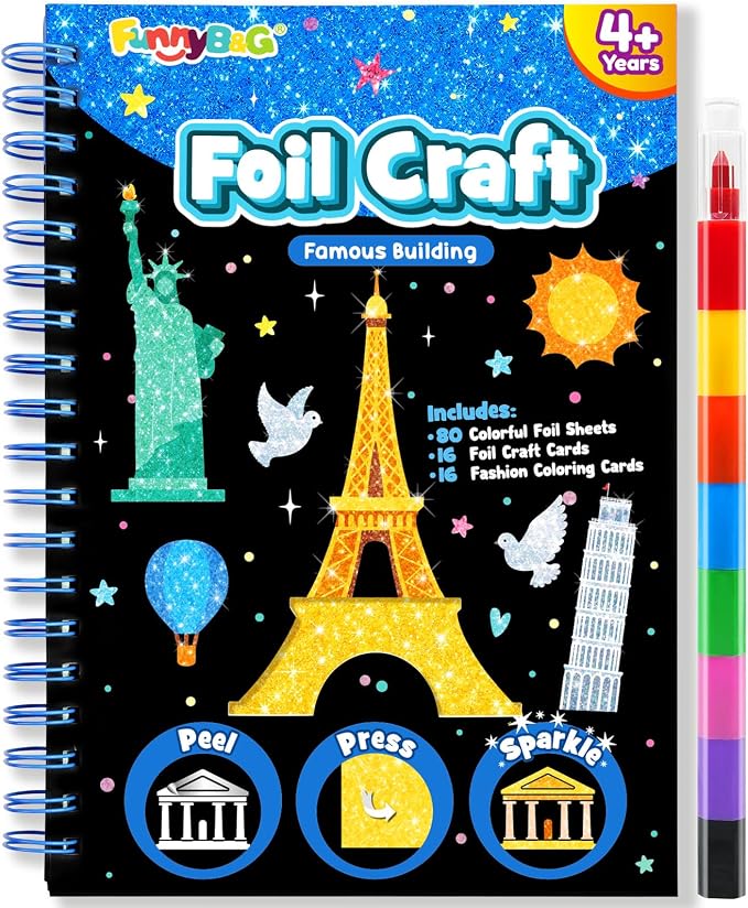 FUNNYB&G Mess-Free Foil Art Craft by FUNNYBG