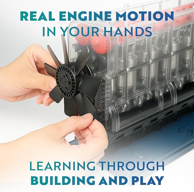 Playz Inline 6 Engine Model Kit - Image 8
