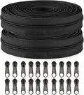 Sawoake #5 Nylon Coil Zippers by The Yard Bulk 10 Yards by Zipper