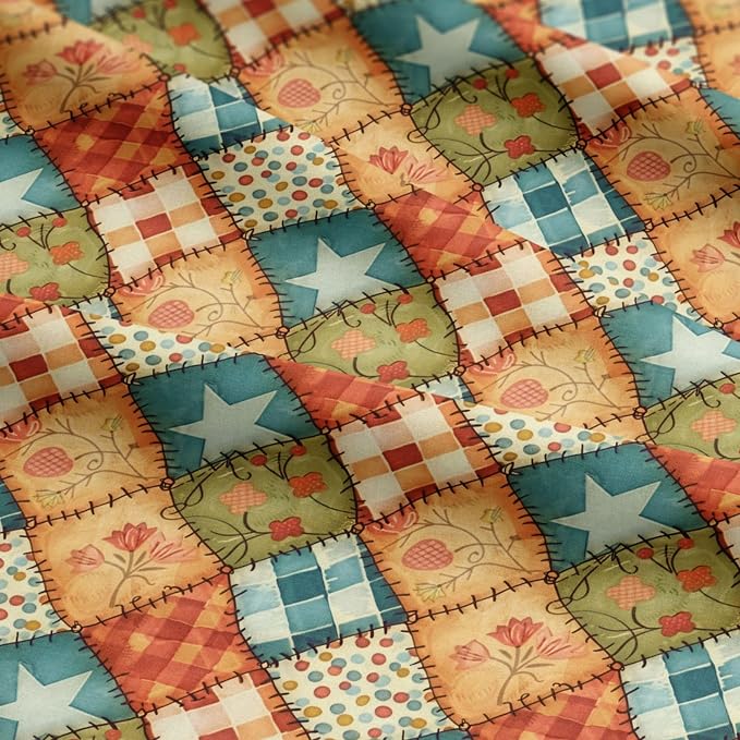100% Cotton Fabric by the Yard – Turkish Quality Quilting & Sewing Fabric - Image 8