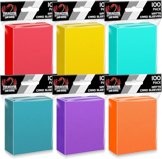 600 Count Card Sleeves Toploaders by Homthy