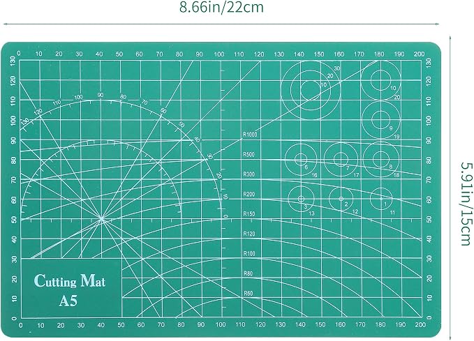 Self Healing Cutting Mat, A5 Rotary Cutting Sewing Mat - Image 4