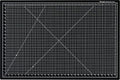 Dahle Vantage 10793 Double-Sided Premium Self-Healing Cutting Mat, 1/2" Grid by Dahle