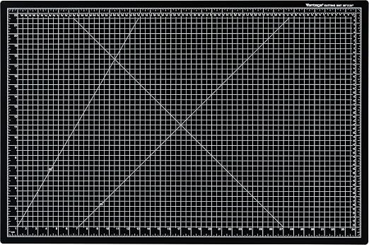 Dahle Vantage 10673 Premium Self-Healing Cutting Mat, 1/2" Grid, 5 Layers by Dahle