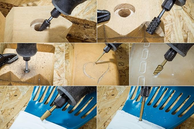 NordWolf 10-Piece Wood Carving Rasp Files Set - Image 8