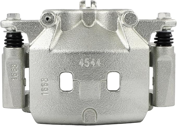 SCITOO 19B7146 19B7147 Front Left & Right Disc Brake Calipers w/Bracket Fit For INFINITI For Q50 2014-2018,For Nissan For Rogue 2014-2018,For Nissan For X-Trail 2014-2015, Double Pistons