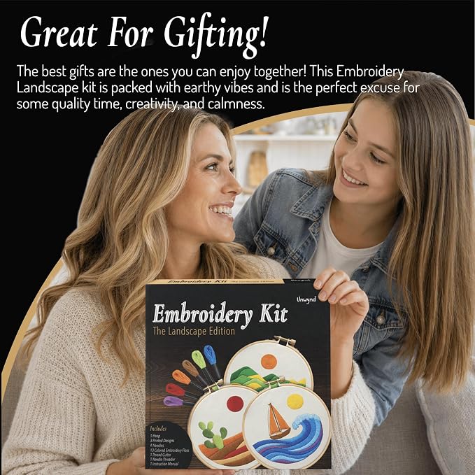 Unwynd Embroidery Kit Landscape Theme - Image 4
