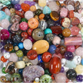Assorted Natural Stone Beads for Jewelry Making by Clearain